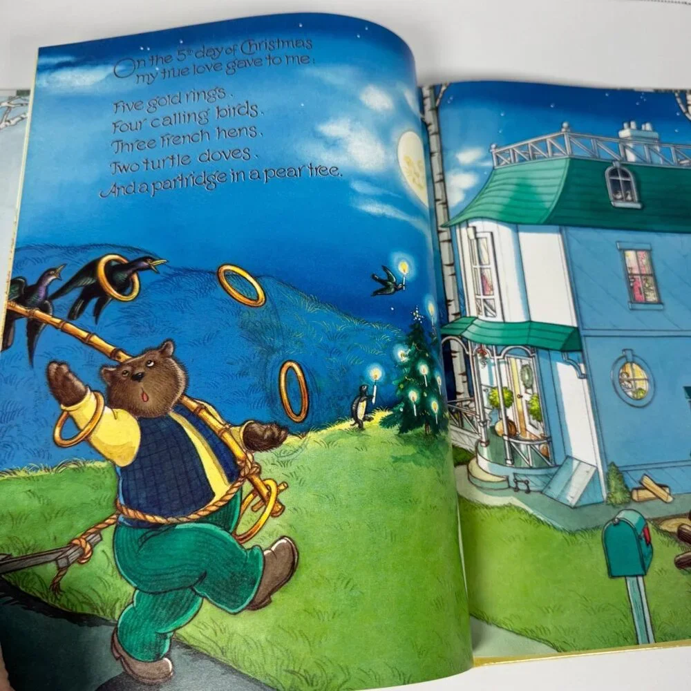 The Twelve Days of Christmas Hilary Knight 2001 Kohl’s Cares HC Illustrated Kids